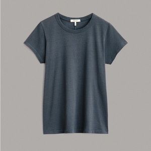 Rag + Bone Garment Dye Tee - Slate - XS